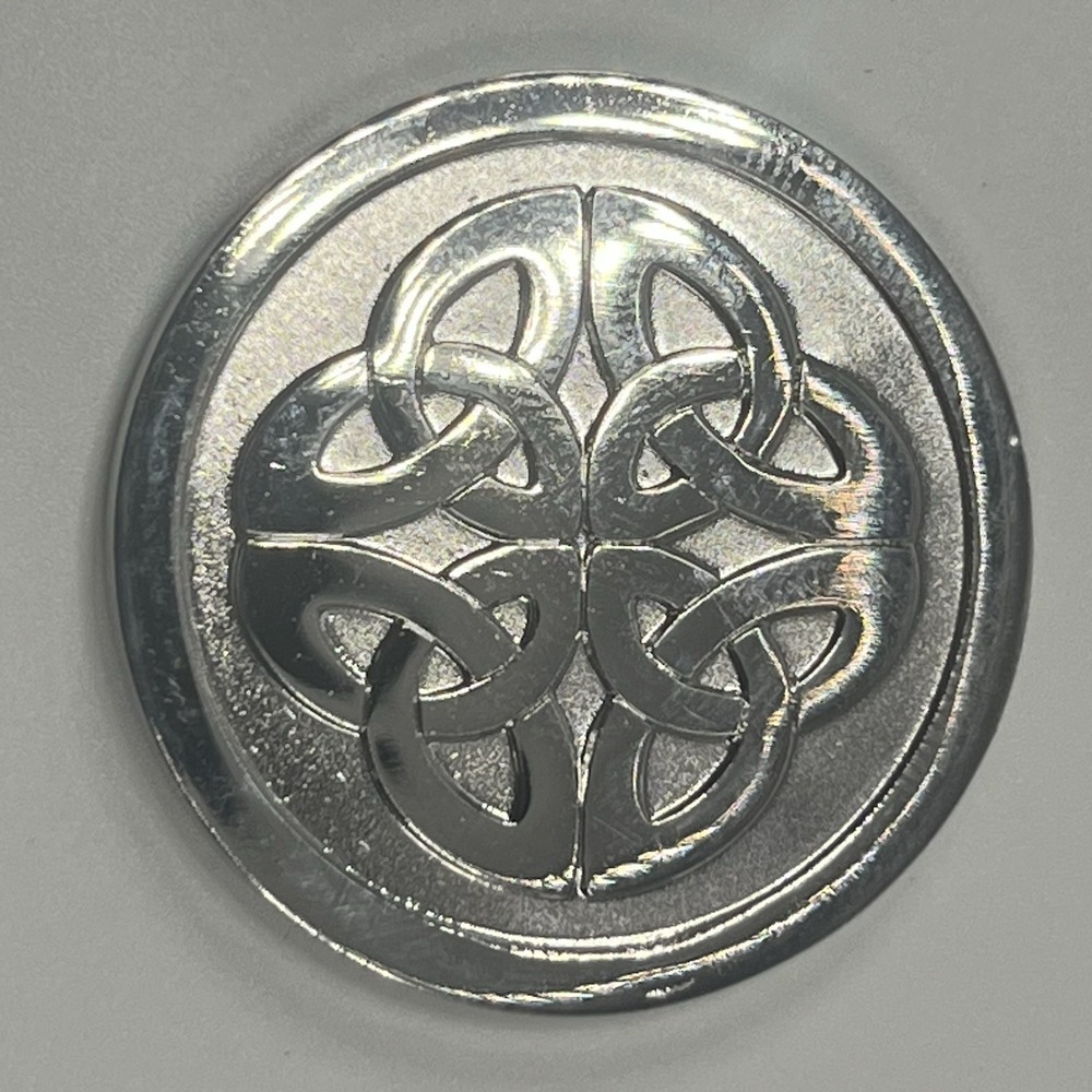 3 Set Tara Ireland Irish Coins Claddagh, Trinity & Celtic Knot Silver Rose Gold - Picture 6 of 13